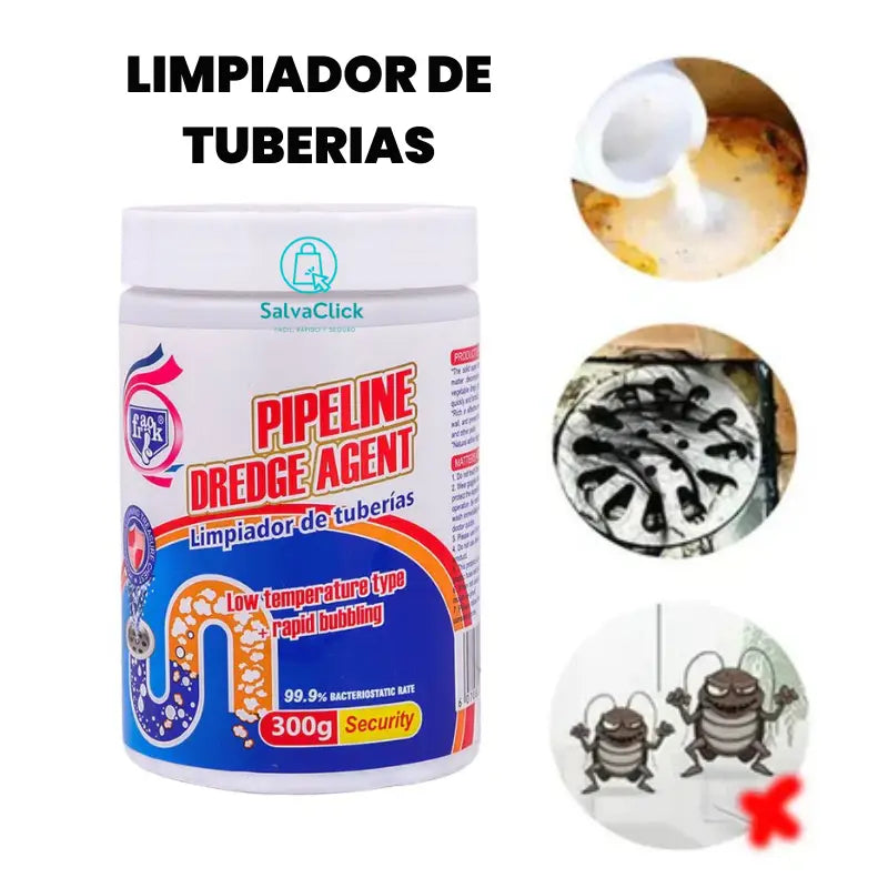 PipeClean™ – Polvo Desatorador de Tuberías - Hoy 2x1