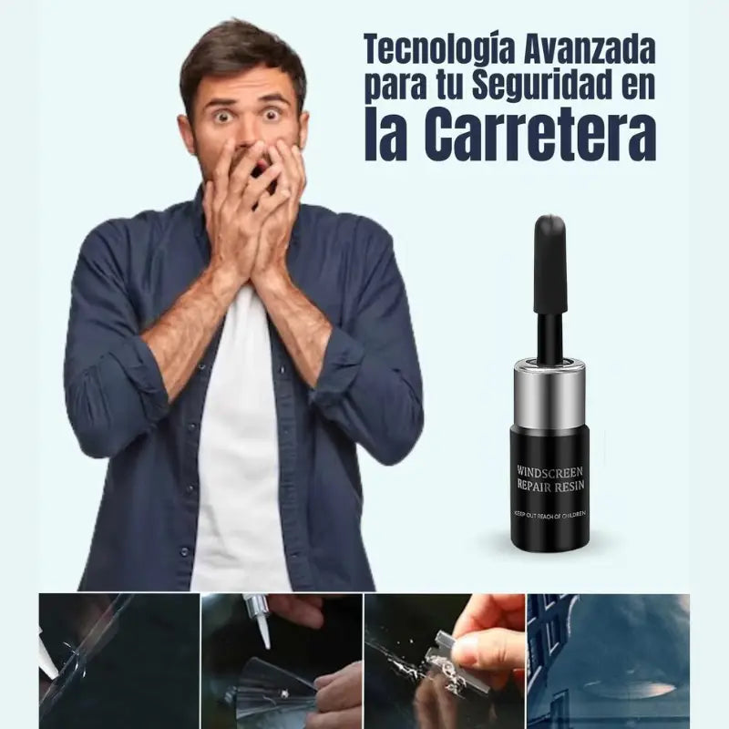 <span style="color:#00BFFF;">VidrioFix™ - Kit Reparador de Vidrios y Cristales</span> Hoy 2x1