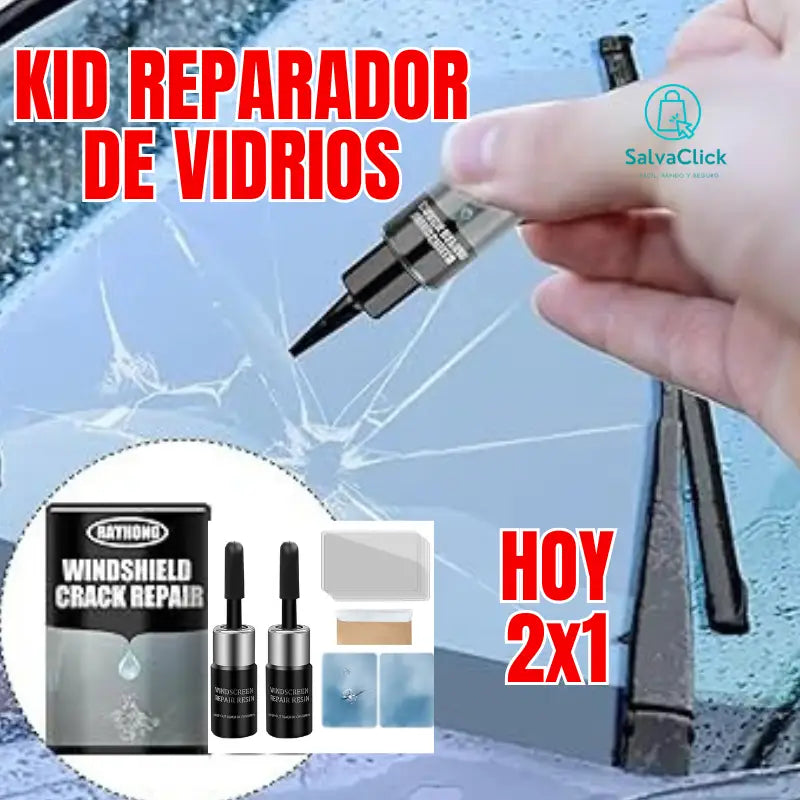 <span style="color:#00BFFF;">VidrioFix™ - Kit Reparador de Vidrios y Cristales</span> Hoy 2x1