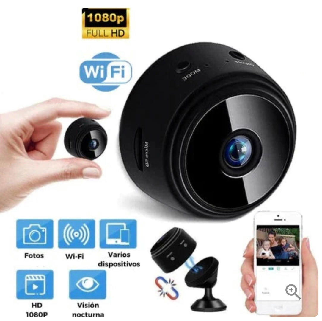 Mini Cámara de Seguridad Inalámbrica HD™ + Envío gratis